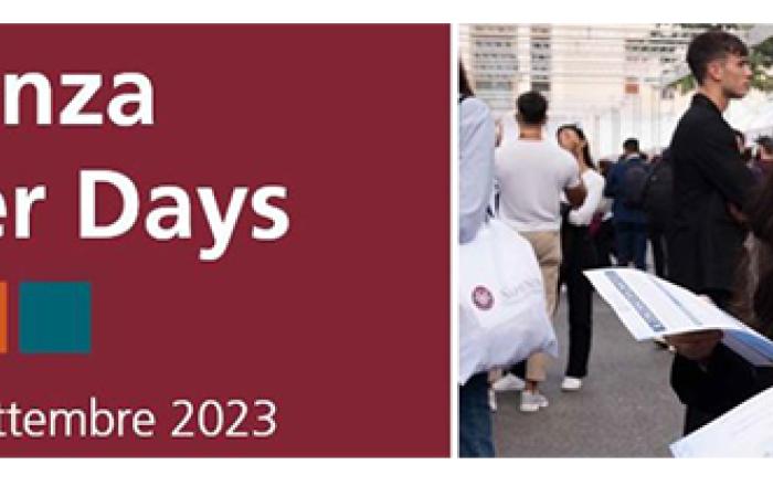 Banner Sapienza Career Days 2023