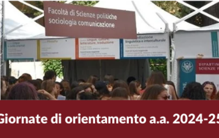 Banner giornate orientamento SPSC