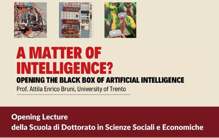 Banner evento a matter of intelligence