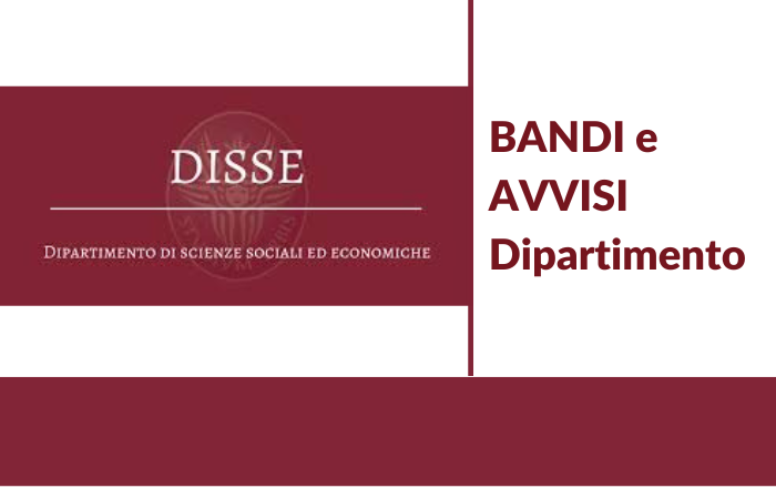 Banner avviso Dipartimento