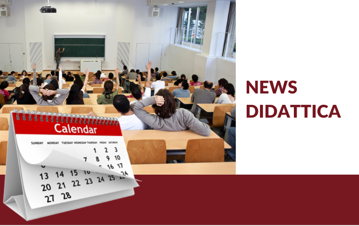 Banner news didattica orario lezioni primo semestre